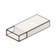 Bancada Brooklyn 100x42x16cm White Natural Portobello - 739cb759-3a41-4de2-b97e-cb6dcc2c811e