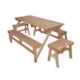 Banco Mesa Multiuso Com 2 Bancos Metalnew - 3001ab90-452b-455f-a9c7-f51c5e3b45b3