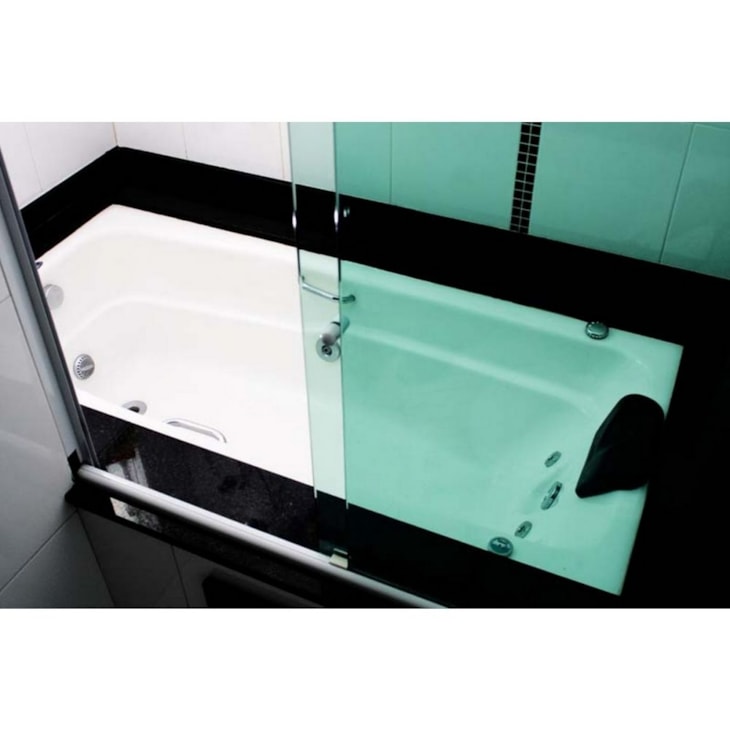 Banheira Acrilbath Individual Topline 155x79x42cm Com Hidromassagem Ouro Fino