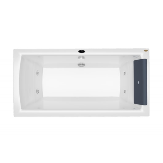 Banheira Acrílica Atol P2 60hz Jacuzzi 160x80  - Imagem principal - a462fccf-43b4-4d50-8a5f-a99b16a0f7c3