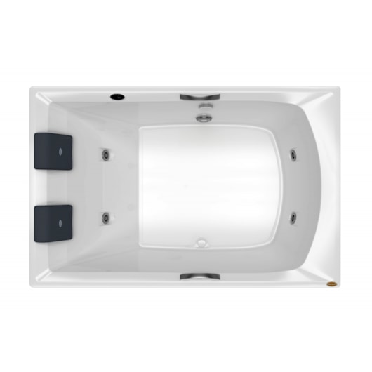 Banheira Acrílica Carina G2A P2 Jacuzzi 150x80cm - Imagem principal - d243739e-c6b1-434c-9da4-a14d889ad22e