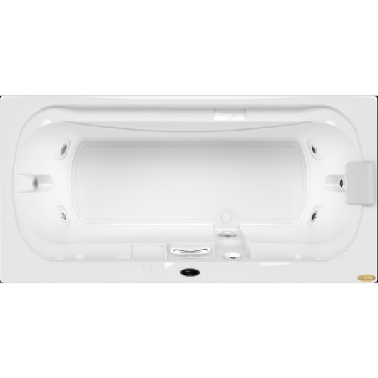 Banheira Acrílica Com Aquecedor E Kit Pés Habitaré Jacuzzi 160x75cm - Imagem principal - 0d036a4e-e171-469e-85d5-e1ef8fc7ab50