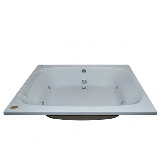 Banheira Acrílica Com Aquecedor Maris dupla Jacuzzi 170x110cm - Imagem principal - 6da0bb51-fce4-40ad-aa8f-88c3b7f5f10f