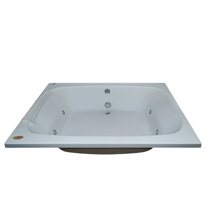 Banheira Acrílica Com Aquecedor Maris dupla Jacuzzi 170x110cm