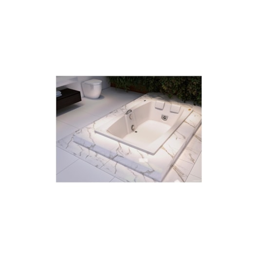 Banheira Acrílica Com Aquecedor Mysia G1 P2 Jacuzzi 183X110Cm - Imagem principal - dceba911-ab4b-4d94-9887-0d08dbb1ca72