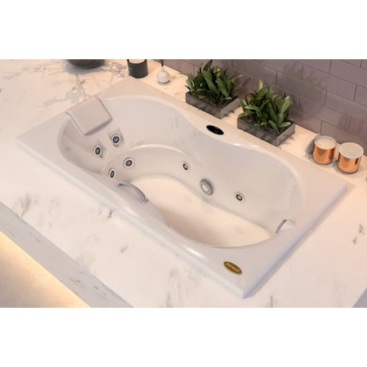 Banheira Acrílica de Hidromassagem Com Aquecedor Espree P2 Jacuzzi 183x91x53cm - Imagem principal - 4ef035d5-d28d-4ae6-a48d-900bc7a11e17