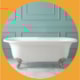 Banheira Acrílica De Imersão Dupla Clássica Devon 173x78cm Com Pés Brancos Immersi - f5ce9312-9f0c-4273-9b77-7eaba319d786