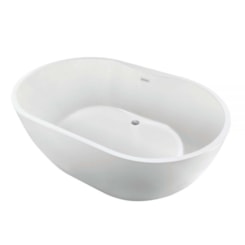 Banheira Acrílica De Imersão Imbituba Dupla Glossy White 180x115cm Immersi