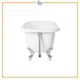 Banheira Acrílica De Imersão Individual Clássica Florian 135x74cm Com Pés Brancos Immersi - e9ad6106-e1f0-44d6-bfd2-d28a0a39e09b