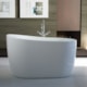 Banheira Acrílica De Imersão Moderna Embau Glossy White 130x80cm Immersi - 942a3370-afd7-4e4e-989d-8cf9375a55c7