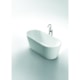 Banheira Acrílica De Imersão Moderna Gamboa 2 Glossy White Immersi 159,5x75x59cm  - 4e003a02-769e-464c-8503-3aeeb7b4bc16