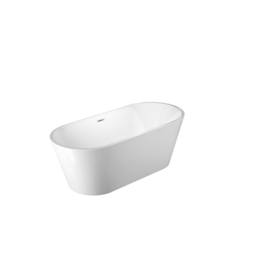 Banheira Acrílica De Imersão Moderna Gamboa 2 Glossy White Immersi 159,5x75x59cm  - Imagem principal - 834843b2-e501-4713-a486-b78a29562d8c
