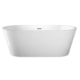 Banheira Acrílica De Imersão Moderna Gamboa 3 Glossy White Immersi 169,5x75x59cm - 86d25d71-5c4b-4690-a058-70d9d186bb9a