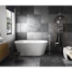 Banheira Acrílica De Imersão Moderna Gamboa 3 Glossy White Immersi 169,5x75x59cm - a66a099a-ead7-4313-bf07-f5c3a444ce3e