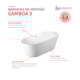 Banheira Acrílica De Imersão Moderna Gamboa 3 Glossy White Immersi 169,5x75x59cm - cad08b27-fe5e-4704-b43d-12ef3644bf90