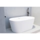 Banheira Acrílica de Imersão Moderna Gamboa Matt White Immersi 150x80x60cm - 7b10a6ba-e358-4a43-9e13-e4ad951dac7e