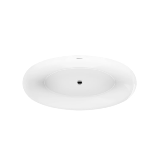 Banheira Acrílica De Imersão Moderna Itajai 2 Glossy White 170x82x60cm Immersi - Imagem principal - a90db303-0163-4b63-b4f3-a64221a1f226