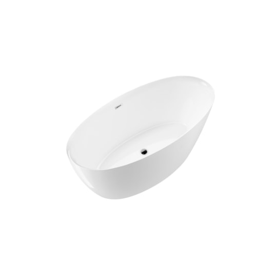 Banheira Acrílica De Imersão Moderna Itajai Glossy White 150x82x60cm Immersi - Imagem principal - 0cce85c3-d428-447d-8352-83df54549a62