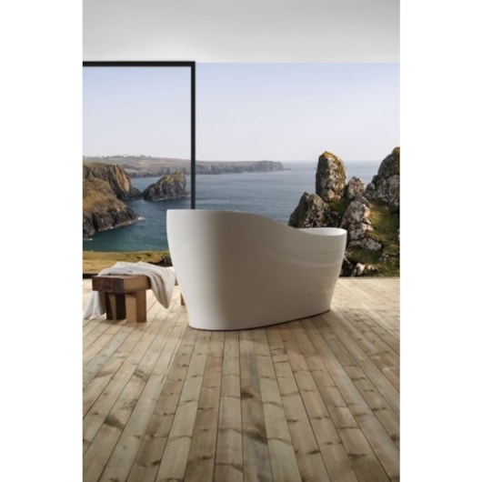 Banheira Acrilica de Imersão Moderna Itapema Glossy White 170x80x80cm Immersi - Imagem principal - 189b9212-959b-457e-981b-80e139e999cb