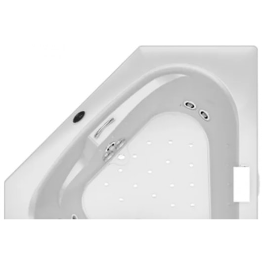 Banheira Acrílica Dupla De Canto Castello 165x165x58cm Com Aquecedor Jacuzzi - Imagem principal - 69f9196e-e4b2-47fb-96f7-6096b65a13b7