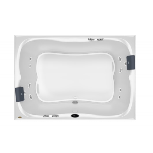 Banheira Acrílica Dupla Espree Box Com Aquecedor Jacuzzi 170x120x53cm - Imagem principal - b4591606-a6c9-4358-8096-8953a9a4eae3