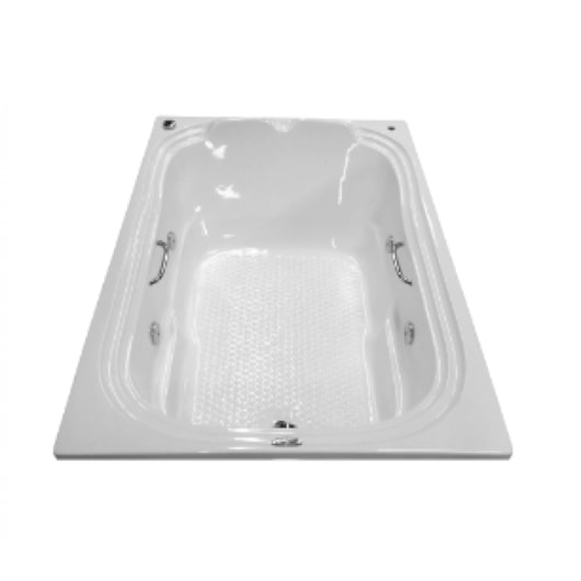 Banheira Acrílica Dupla Gold Line Ouro Fino 150x110cm - Imagem principal - b4aafc37-9f0f-4c61-a659-45edf2318a42