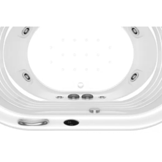 Banheira Acrílica Dupla Murano 184x112x61cm Com Aquecedor Jacuzzi - Imagem principal - eafd0966-ef94-4d89-aeda-3e10a53cb371
