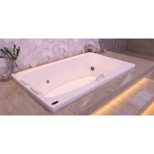 Banheira Acrílica Dupla Mysia 183x110cm G2 Jacuzzi - Imagem principal - a6d0709d-851a-47bc-9ec7-21108d936ad8