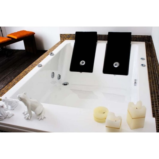 Banheira Acrílica Dupla Petra 190x120cm Ouro Fino - Imagem principal - decf6007-04c0-4937-9e4f-6fea7dd84a8b