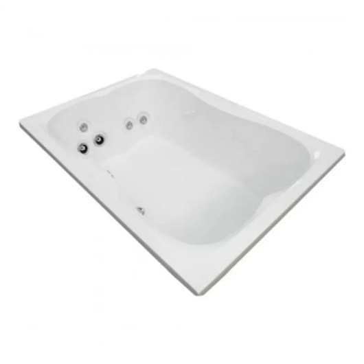 Banheira Acrílica Dupla Spree Box 150x120x53cm Jacuzzi - Imagem principal - e9222f63-551e-46b8-a675-6b757e2494a2