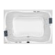 Banheira Acrílica Dupla Spree Box 150x120x53cm Jacuzzi - 600e98c7-002d-4671-b0ed-95a1be732cff