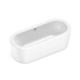 Banheira Acrílica Freestanding Palma Sem Hidromassagem Branca Roca 170x75cm - 129ab1a9-1a10-457b-9eae-ce8516bd5ff9