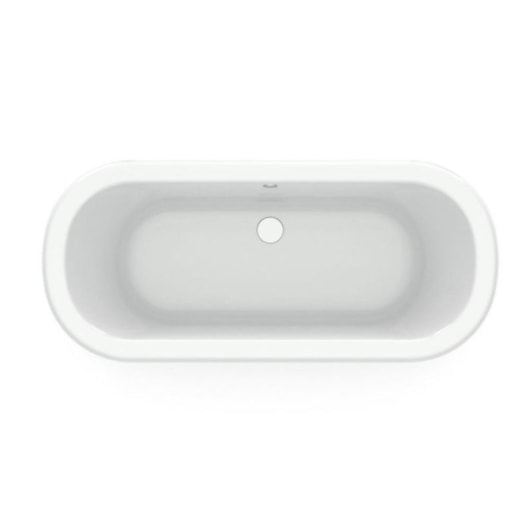 Banheira Acrílica Freestanding Palma Sem Hidromassagem Branca Roca 170x75cm - Imagem principal - 1e47631c-3d8a-465e-9486-40503b393e16