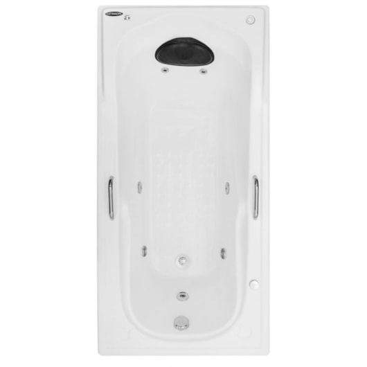 Banheira Acrílica Individual Bali Gran Luxo 220v 165x80cm Com Aquecedor Astra - Imagem principal - e0acae25-bbda-4dd4-ac79-1eddc041937c