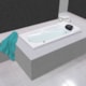 Banheira Acrílica Individual Bali Luxo 165x80cm Astra - 01739cf9-b43e-4fbb-a91d-97f3d2005c17