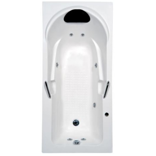 Banheira Acrílica Individual Capri Gran Luxo 150x80cm Astra - Imagem principal - cf76de6b-3590-450c-ad9b-ab6dc24c42e5