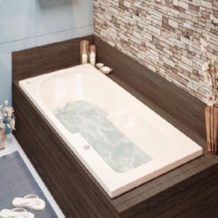 Banheira Acrílica Individual Capri Luxo Astra 150x80cm