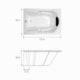 Banheira Acrílica Individual Capri Luxo Astra 150x80cm - ee8236e1-0aee-43c2-85b5-619c72ef65bc