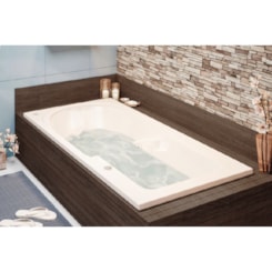 Banheira Acrílica Individual Capri Super Luxo Com Aquecedor 220V Astra 150x80cm