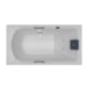 Banheira Acrílica Individual Carina G2 Jacuzzi 150x80cm - 54b12c90-6e02-48af-85aa-24aa843b61c2