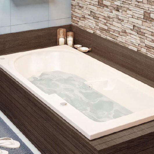 Banheira Acrílica Individual Com Aquecedor Capri Gran Luxo Astra 150x80cm - Imagem principal - 5e7d5ce6-1bdc-447f-98e5-f41dc8bc5cd9