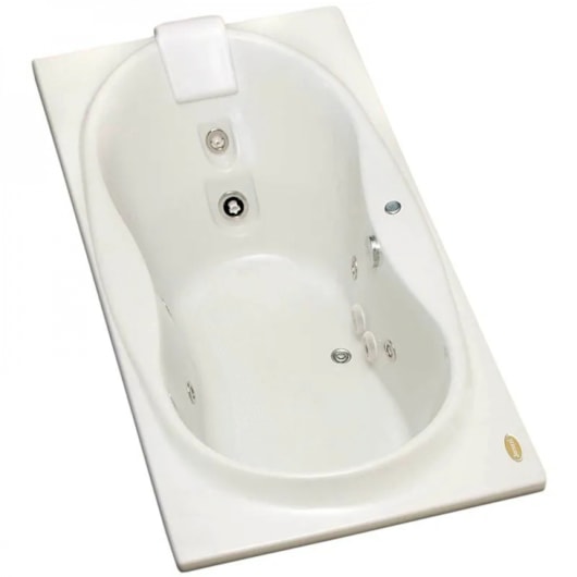 Banheira Acrílica Individual Com Aquecedor Eura Jacuzzi 183X91X49Cm - Imagem principal - 9fa825b6-f228-463d-971c-8b24e2e321dd