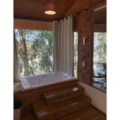 Banheira Acrílica Individual Cristal Ouro Fino 170cm