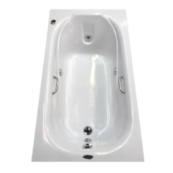 Banheira Acrílica Individual Cristal Ouro Fino 170cm