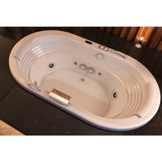 Banheira Acrílica Individual Europe Com Aquecedor Jacuzzi 184x112x56cm - Imagem principal - 6dfddd3e-24d4-4f6e-8d3a-ac3f637e4559