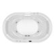 Banheira Acrílica Individual Europe Com Aquecedor Jacuzzi 184x112x56cm - 97542f63-0a3d-4c6d-998b-ff04f9f133d8