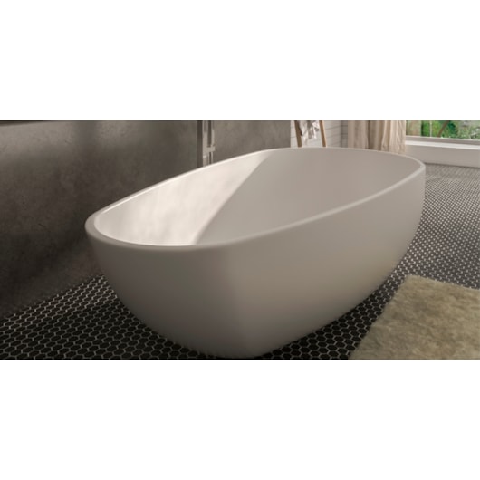 Banheira Acrílica Individual Freenstanding Elipsa Brilhante Jacuzzi 172x83x56cm - Imagem principal - 21a060c8-ae32-4911-84ac-8a2d02403540