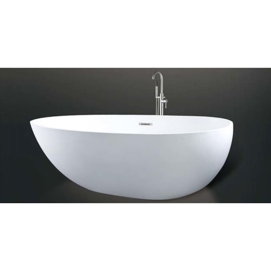 Banheira Acrílica Individual Freenstanding Elipsa Fosco Jacuzzi 172x83x56cm  - Imagem principal - d2ad6d82-54af-49ce-9bfa-6ed340e58f11