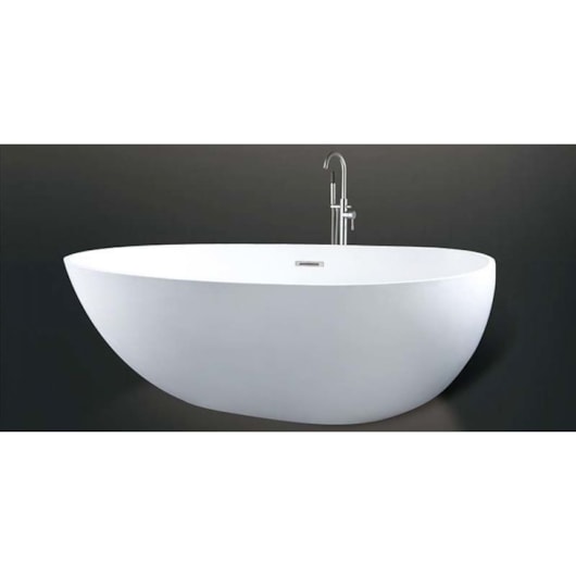 Banheira Acrílica Individual Freenstanding Elipsa Fosco Jacuzzi 172x83x56cm - Imagem principal - fad7100f-2bc9-4109-aad6-cb0809bf39ec