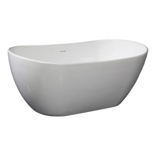 Banheira Acrílica Individual Freenstanding Riva Brilhante Jacuzzi 167x84x64cm  - Imagem principal - e7719df7-13fb-4207-a142-e2493f75805a